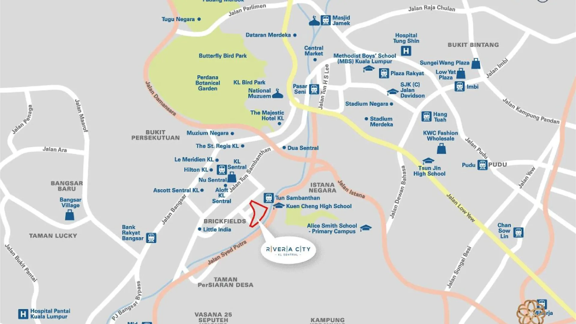 Riveria Premium Kuala Lumpur, Roam Malaysia